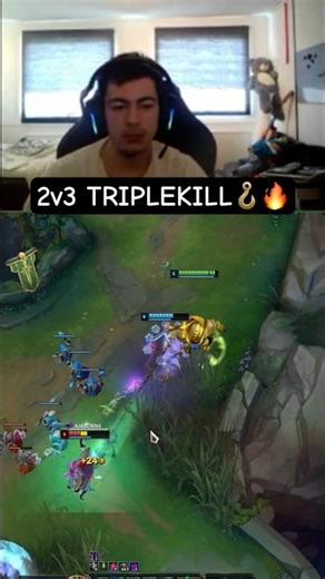 Nautilus 2v3 TRIPLEKILL 😱🪝 #nautilus #league #leagueoflegends