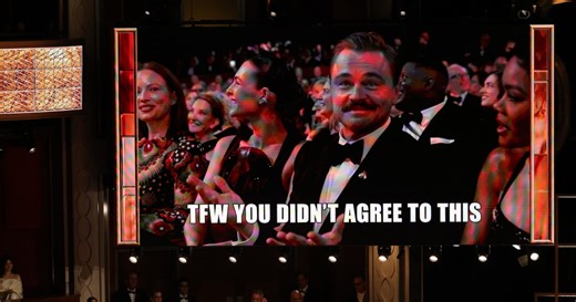 Nieuwe Leonardo DiCaprio-meme bij Oscars gaat wereld over: ‘Hij is de koning’