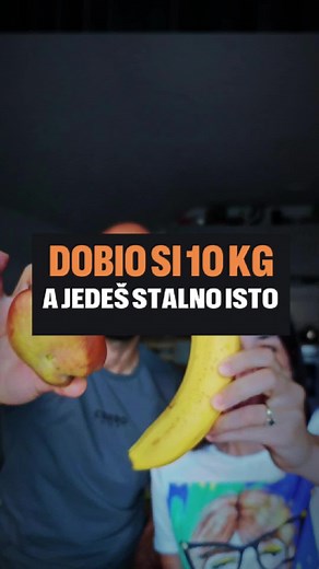 Ovo je 200 kalorija. Zvuči malo. Ali ako svaki dan pojedeš samo 200 VIŠE nego što trebaš, u 30 dana to je 6000 kcal. ➡ Znaš koliko je to? 1 kilogram čiste masti. I to bez da primijetiš. Jer nije to cheat meal. To je: – još samo malo maslinovog ulja – još samo 2-4 žlica riže – još samo malo suhog voća I tako… prođu mjeseci. Godinu dana. I dođeš na 5, 10 kg, dok jedeš zdravo. ✅ Istina je da kalorije nisu sve kod mršavljenja. Ali ni zdrava hrana nije magija. Ako jedeš previše, debljaš se. I ne brin