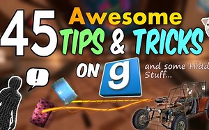 gmod中你需要用到的45个技巧和和提示，以及彩蛋