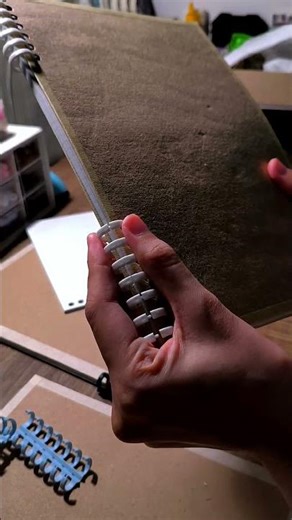 Handmade Cover Notebook 📒✨| DIY Notebook🍃| DIY with Me 🍀🌷 #diy #productivity #diycrafts #notebook