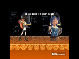 Oh god no but it's Meggy Vs Tari (FNF Mario's madness SMG4 mix)