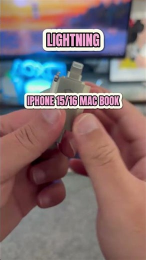 😊Transfer Files Fast with This 3-in-1 MFi Certified Flash Drive#jsljdtdc#OneTapBackup#giftideas