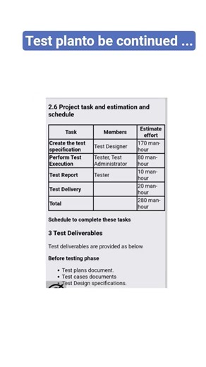 #📘🗒️software testing #Test plan✅🗒️