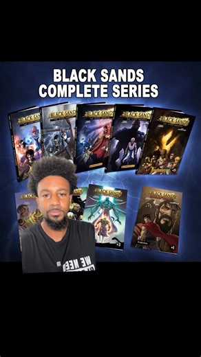 with over 1000 5 ⭐️ reviews on amazon, Black Sands is the most series in the community. History, empowerment, ancient cultures. What is there not to love. We also have an anime coming to theatres starring Michael Jai White. Be a part of history and read the series with your family today. Available in hardcover and softcover with no inflated prices. | Black Sands Entertainment