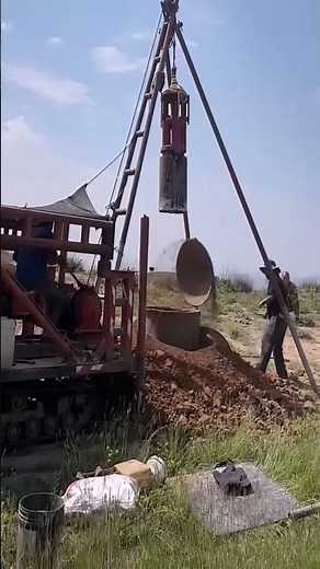 deep well soil extraction tool ⛏️ | powerful drilling machine