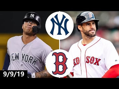 Yankees vs. Red Sox Highlights | September 9, 2019 | 2019 MLB Season