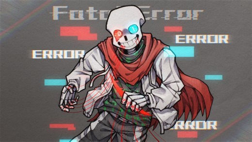 【绘画】【Fatal Sans/故障标记】