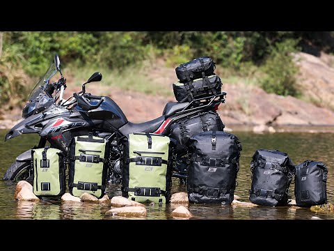 Modular Combination Motorcycle Bag Installation Video💦💦#Rhinowalk #MotorcycleBags