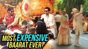 #IshaAmbani and #AnandPiramal will tie knots today and the wedding functions are going on in full swing. The Baarat was one CRAZY AFFAIR. Watch the video to see how CRAZY the Baarat was. | Bollywood Now