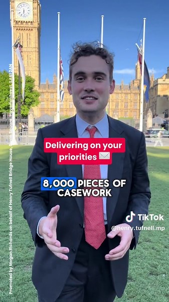 Henry Tufnell MP on TikTok