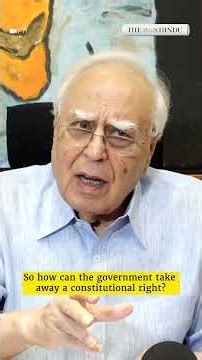 CEC row | 'Are protesters your enemies?,' Kapil Sibal asks Centre