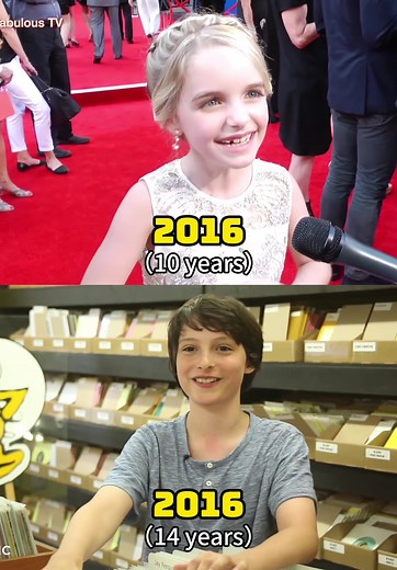 Evolution of Mckenna Grace and Finn Wolfhard✨#fyp #mckennagrace #finnwolfhard #evolution #evolutionchallenge #ghostbusters