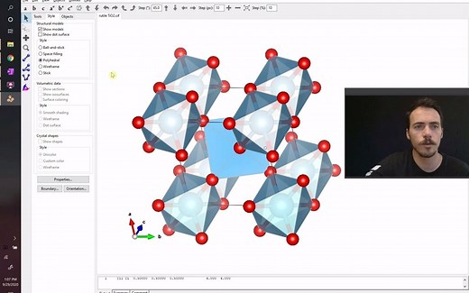 Rutile TiO2 crystal structure-金红石TiO2