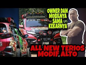 REVIEW ALL NEW TERIOS MODIFIKASI ALTO OFFROAD | SUPER GAGAH GILA
