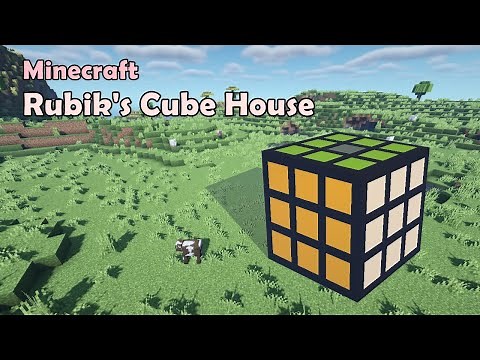 Minecraft: Rubik's Cube House || Tutorial