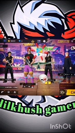 ☠redeem code $ ka chakkar🤪 Dilkhush Gamer 120 #freefire #trending #shorts #viral