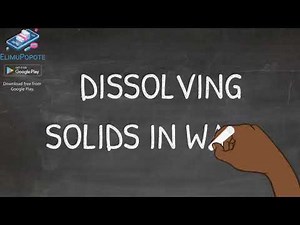 Dissolving Solids in Water: Unveiling the Science of Solutions