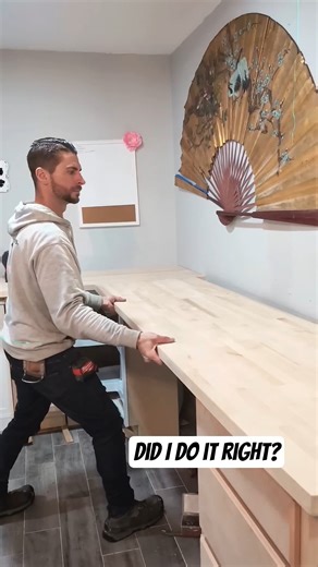 installing kitchen countertop #diy #constructionchannel #homeimprovement | Pranker team