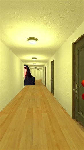 Trying To Escape From Rosalia Bizcochito Nextbot Gmod In Liminal Hotel #shorts