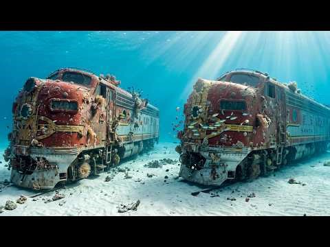 Sunken 70 Years: INSANE Restoration of 2 Iconic 1950s Santa Fe EMD F7s