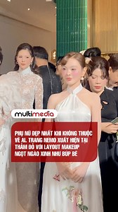 Phụ nữ đẹp nhất khi không thuộc về ai. Trang Nemo xuất hiện tại thảm đỏ với layout makeup ngọt ngào xinh như búp bê #MultiMediaJSC #Lualatrahoa #Linhsancouture #NTKLinhsan #Linhsan | The Next Face Vietnam