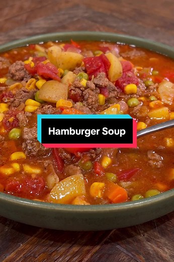 Quick & Easy Hamburger Soup Recipe (Ready in 30 Mins!)