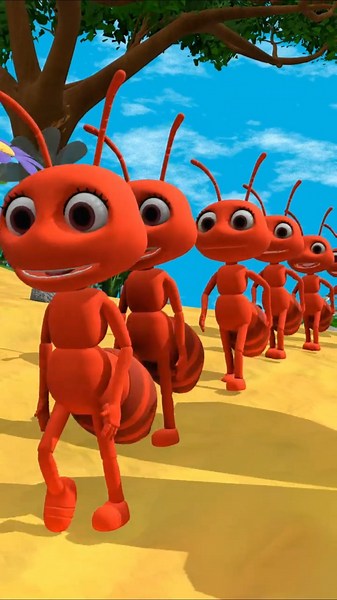 The Ants Go Marching Song shorts | Super Simple Songs