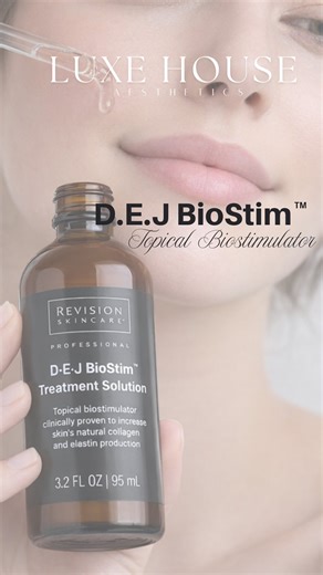 📢 NEW SERVICE ALERT 🚨 DEJ BIOSTIM BY @revisionskincare A topical biostimulator designed to visibly lift the skin Build Collagen AND elastin No needles. Minimal to no Downtime. Luxe house aesthetics was one of the selected few to offer this new service on long island and we could not be more excited!! Treatment protocol is 3 treatments spaced 2 weeks apart You go home with a complimentary regimen skin care kit valued at $200 It includes all your favorite post treatment goodies: DEJ Boosting Ser