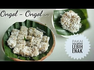 Resep Ongol - Ongol | tepung sagu dan gula merah