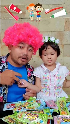 #SHORTS | Eat UNIQUE candy, TOOTHBRUSH candy 🪥🪥🪥