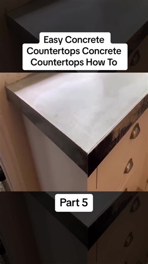 Easy Concrete Countertops Concrete Countertops How To 5#easy #concrete #coutertop #how #to