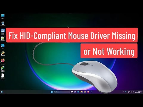 Fix HID-Compliant Mouse Driver Missing or Not Working