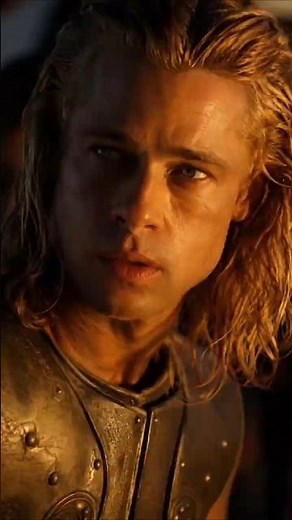Brad Pitt as Achilles | Troy (2004)|#shorts #bradpitt