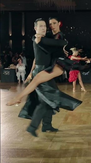 The embrace. 💚 #emeraldball2026 #ballroomdancing #dancecompetition #dancesport #worldofdance