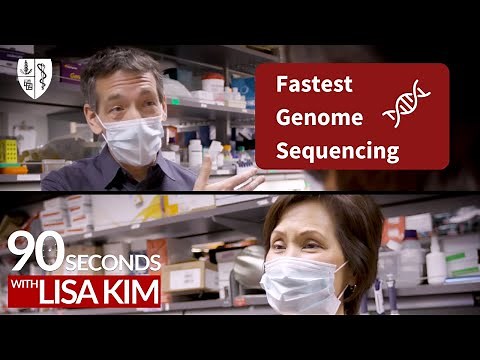 Fastest Genome Sequencing | 90 Seconds w/ Lisa Kim