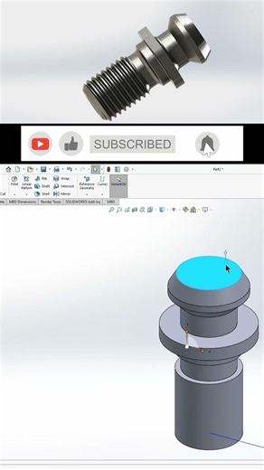 Solidworks CAD Design Exercise 181 Pull Stud Shorts in Solidworks
