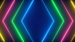 Neon Background, Animation Loop, Vj. Free Stock Video