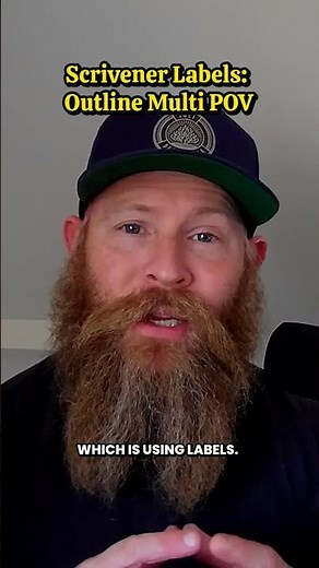 How to Use Labels for Multiple POV Outlines in Scrivener