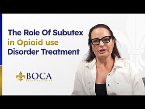 The Role Of Subutex in Opioid Use Disorder