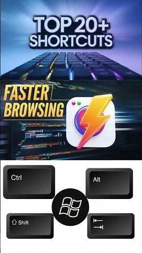 ⚡️ WHAT IF You Could Browse FASTER with These 20+ SECRET Shortcuts