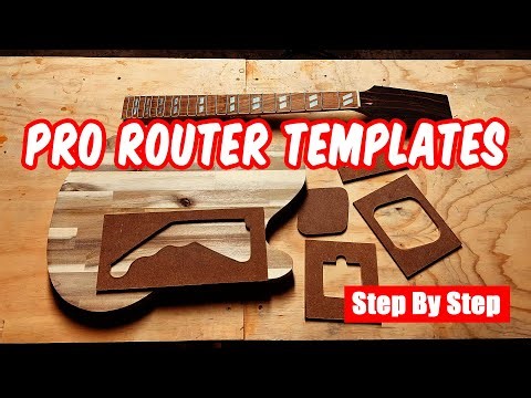 Pro Router Templates for Perfect Guitar Cavities (Step by Step)