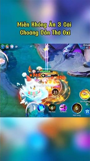 Immune to 3 Stun Attacks, Still Needs Oxygen 😇 #lienquanmobile #aov #shorts