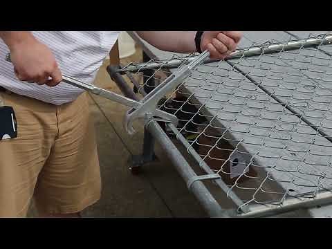 Heavy-Duty Gate Clip Crimper for Chain Link Fence | Chain Link Fittings