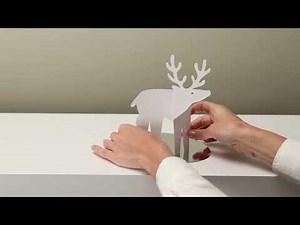 Keisuke Unosawa: The Creation of the Reindeer on Pond Holiday Pop-Up Cards | MoMA Design Store