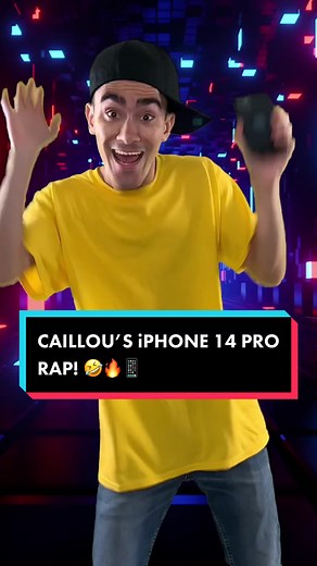 Caillou's iPhone 14 Pro Rap! 🤣🔥📱