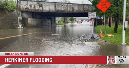 UPDATED: Heavy Rainfall Leads to Flooding in Mohawk Valley