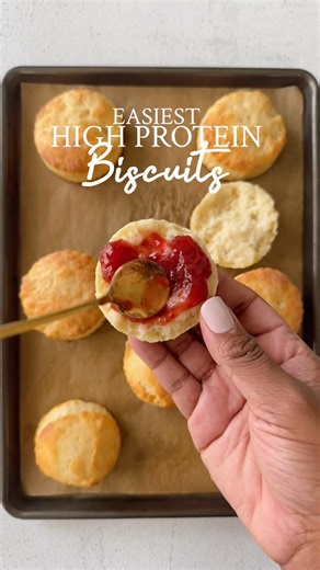 EASY High Protein Cottage Cheese Biscuits😍