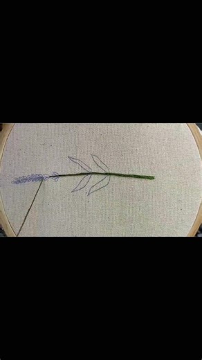 Every stitch adds beauty to the work#embroidery #handmade #needlework