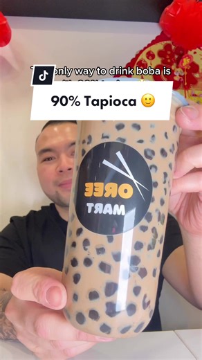 90% Tapioca Challenge Mukbang with Boba and Milk Tea